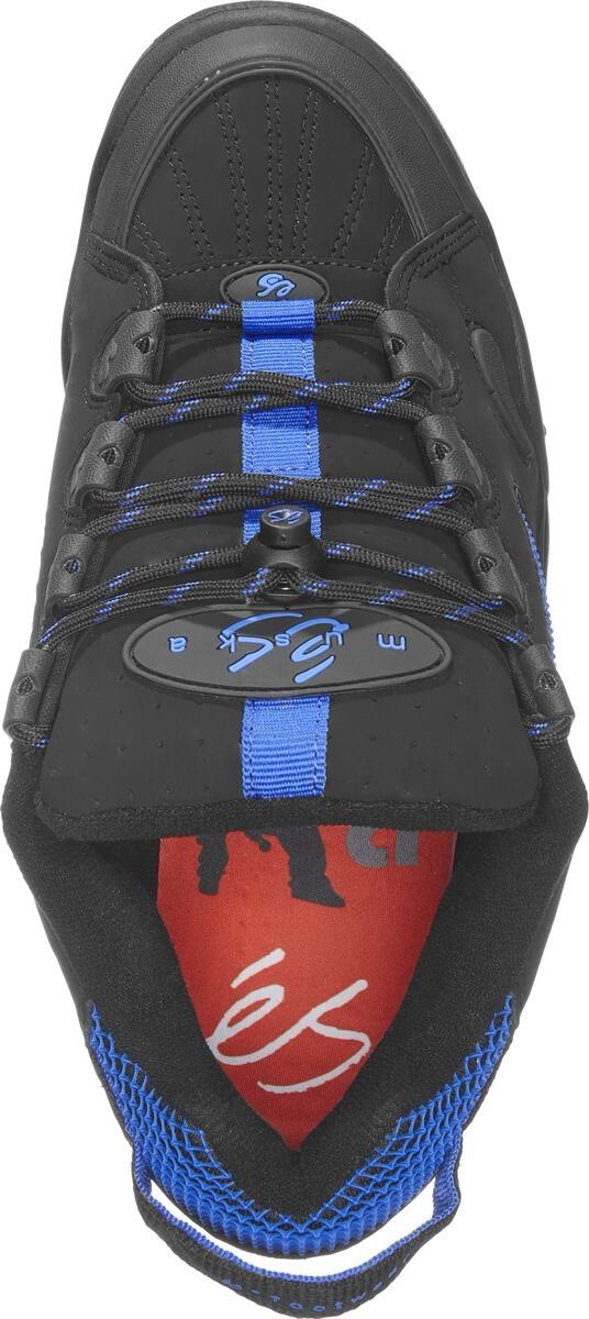 ES SKATEBOARDING CHAD MUSKA SHOES - Black /Blue Sz 10 ! RARE limited edition LE image 4