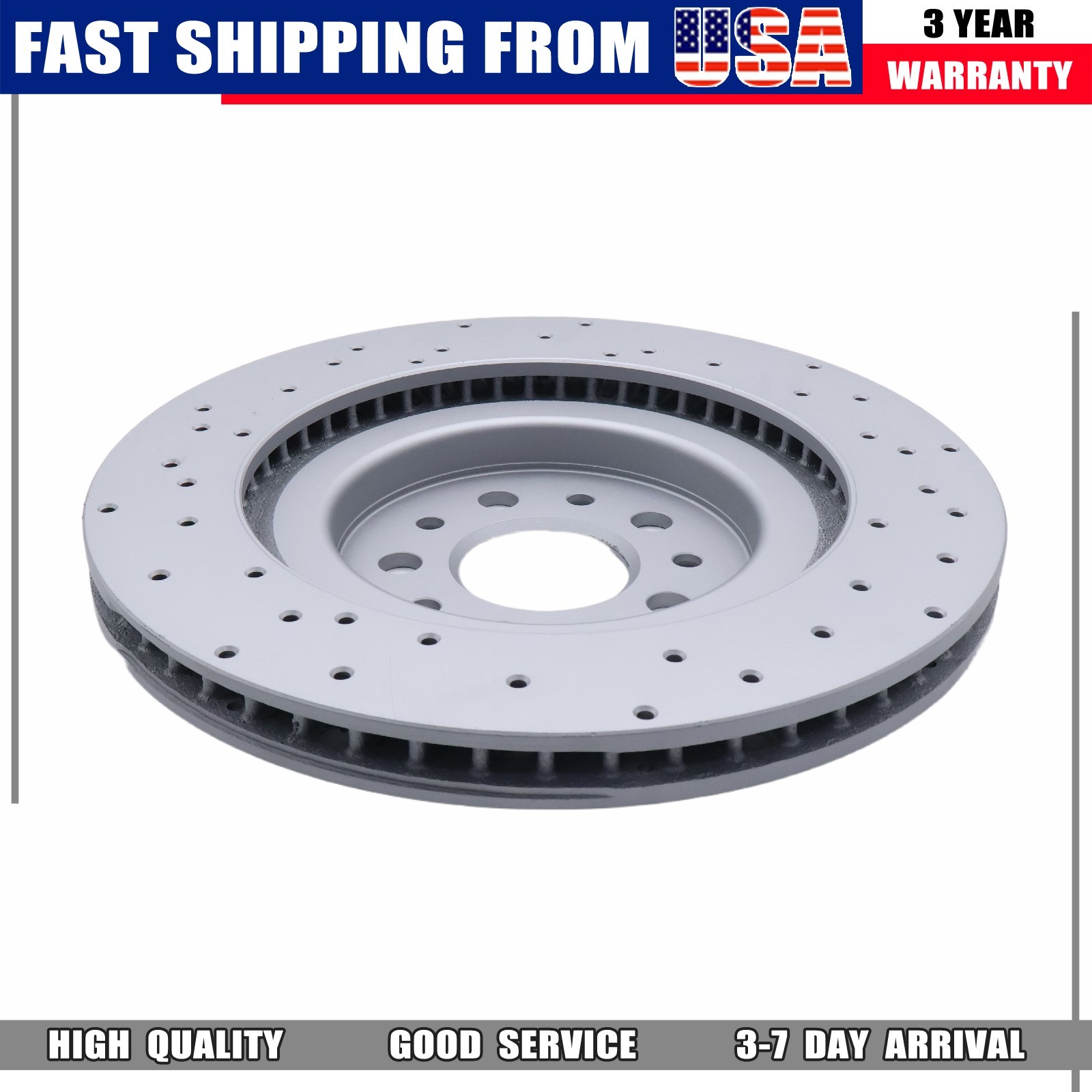 High Quality Rear Brake Rotors Set For Maserati Ghibli Quattroporte 2017-2021