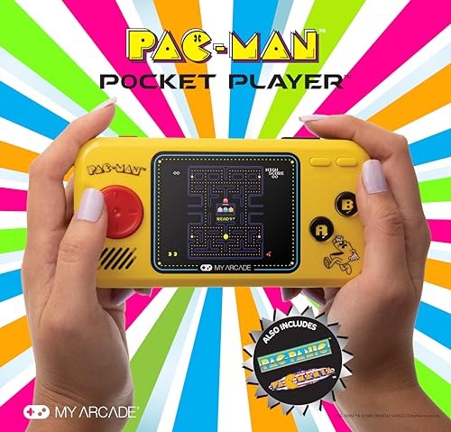 My Arcade Pocket Player Handheld Game Console Pac-Man, Regular