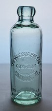Old Hutch Hutchinson soda bottle THE VIRGINIA BREWING Roanoke VA - VA0109