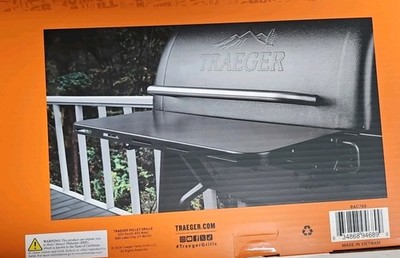 BAC760 Traeger Pellet Grill P.A.L Pop -And-Lock Front Small Shelf 