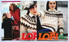 Lot Of 3 Reynolds Lopi Knitting Pattern Leaflets Vol 12 27 29 Icelandic Sweaters