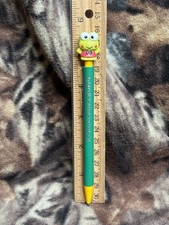 Pluma Mecánica Frog Keroppi De Colección Sanrio 1993 FUNCIONA Verde Hello Kitty RARA