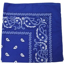 Pack of 150 Paisley 100% Polyester Bandanas - Wholesale Lot