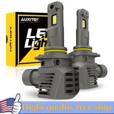 AUXITO HB3 9005 LED Headlight Bulbs Super White 40000LM Kit High Low Beam CANBUS