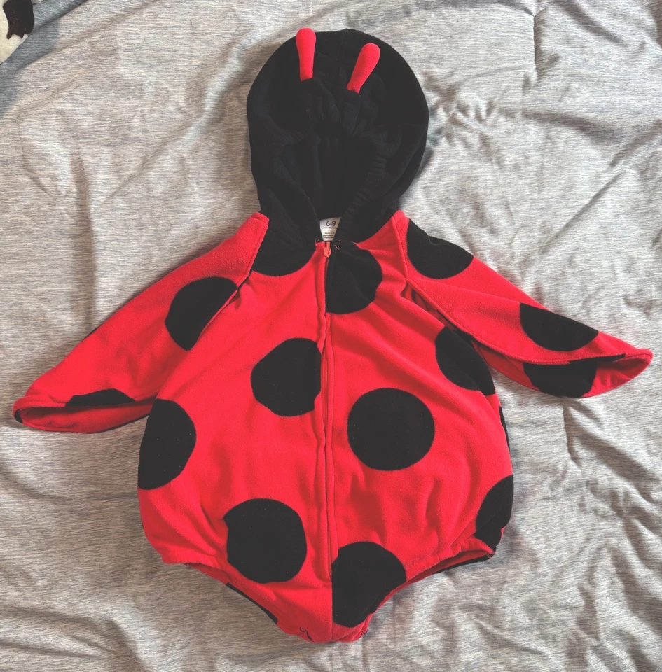 Disfraz de Ladybug de peluche Carter's Baby 3-6 meses 6-9 meses Halloween Foto 2 de 4