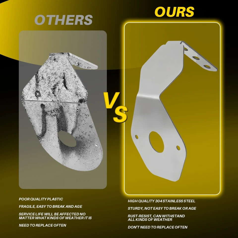 西瓜转向信号镜支架适用于 Western Star 4700 半卡车 2-20X — 第 3/4 张图片