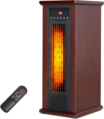 #ad LifePlus Infrared Space Heater 1500 Electric Heater for Large Room with Remote $178.24