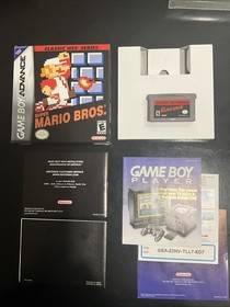 GBA Game Boy Advance Super Mario Bros. -  CIB Complete Box Classic NES Nintendo
