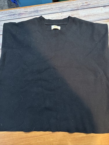 Anthropologie Maeve Size XL Noah Muscle Tank Sweater BLACK