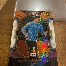 2023 Panini Prizm Select FIFA Agustin Alvarez Tri Color Rookie