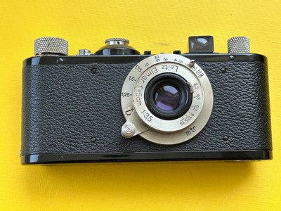 Leitz / Leica Standard BJ. 1934 mit Nickel Elmar 3,5 5cm.