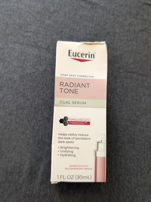 Eucerin Radiant Tone Dual Serum Dark Spot Corrector, 1 Fl Oz (Pack of 1) 