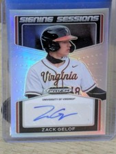 2022 Panini Prizm Draft Picks - Signing Sessions Zack Gelof #SS-ZG (AU, RC)