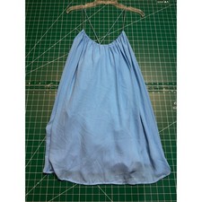 Shein Womens Light Blue Spaghetti Strap Mini Dress Babydoll Flowy Summer Size S