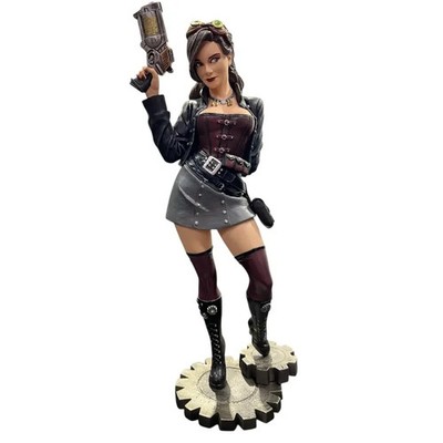Diamond Select~Femme Fatales~Steampunk Lexi~9 Inch Statue (Blue Skirt)~Sealed