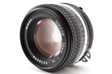 Almost Unused Nikon Ai-s Nikkor 50mm f/1.4 MF Lens From JAPAN