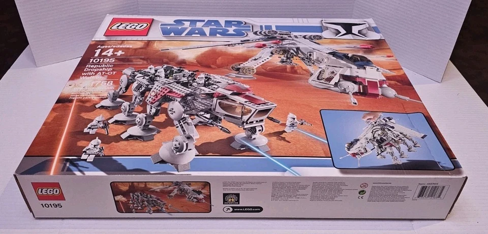LEGO Star Wars: Republic Dropship con AT-OT Walker (10195) NUEVO SELLADO Foto 3 de 4