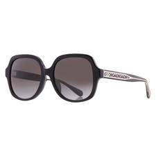 Coach Grey Gradient Square Ladies Sunglasses HC8395U 50023C 54 HC8395U 50023C 54