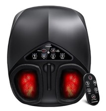 Shiatsu Foot Massager Heat Neuropathy Blood Circulation Tired Feet Pain Relief