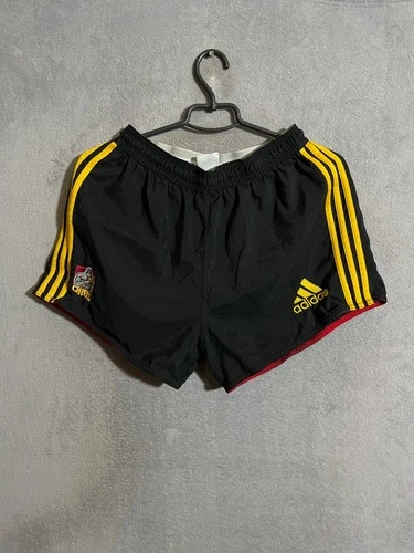 Chiefs Super Rugby League Vintage Shorts Black Adidas Men Size L