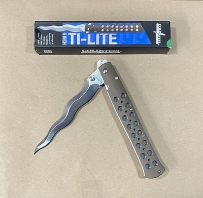 COLD STEEL 6'' TI-LITE ZY-EX HANDLE KRIS BLADE