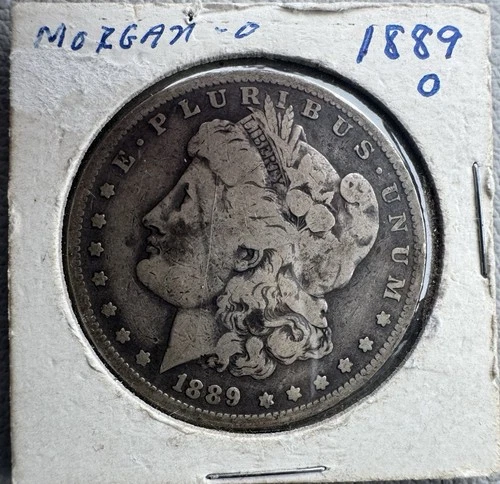 1889-O Morgan Silver Dollar - 90% US Coin VG