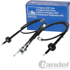 2x ATE HANDBREMSSEIL SEILZUG FESTSTELLBREMSE HINTEN passend für OPEL ASTRA G