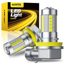 LED Fog Light Bulbs H8 H9 H11 Fog Light Bulbs White 6500K High Power DRL Lamps