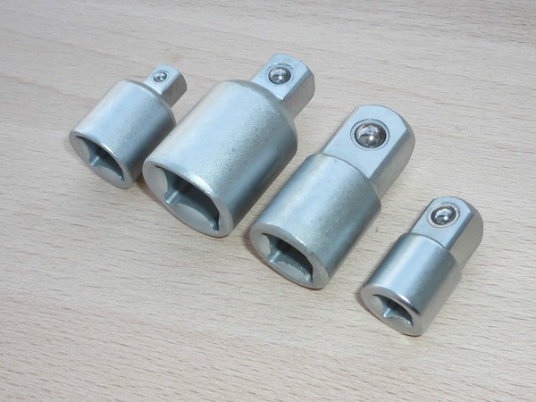 "Adapter FüR Ratschen- Satz 4Tlg. Steck-Nuss 1/4\" 3/8\" 1/2\" SteckschlüSsel"-image