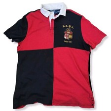 Vintage Polo Ralph Lauren Men's 1932-33 Crest Polo Shirt Size Large