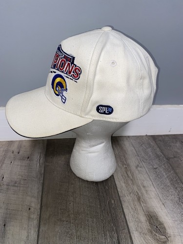 Vintage St Louis Rams Conference Champions 1999 Hat Cap Strapback SPL 28 OSFA - Picture 4 of 8