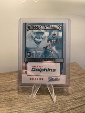 Jaylen Waddle 2021 Panini Classics RC #CB-JW Classic Beginnings Silver Prizm