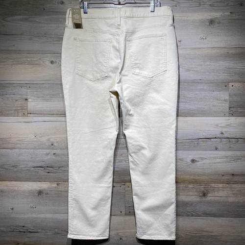 Madewell Perfect Vintage Jeans Vintage Canvas Waschcreme Hochhaus Knöchel 32 W35 L28 - Bild 5 von 13