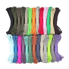 550 Paracord 4 mm 7 hilos núcleo tienda de campaña cuerda Mil-Spec cordón paracaídas