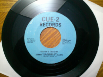 CUE 2 45 7''/JIMMY SPIDERMAN ALLEN/ANOTHER ONE BITES THE DUST/SPIDER'S DELIGHT/EX