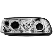 2 X Fari L ED Angel Eyes Chrome Per Fiat Punto 188_ 1.2 60