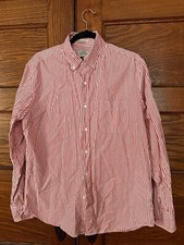 J Crew Men  s Dress Shirt Size M