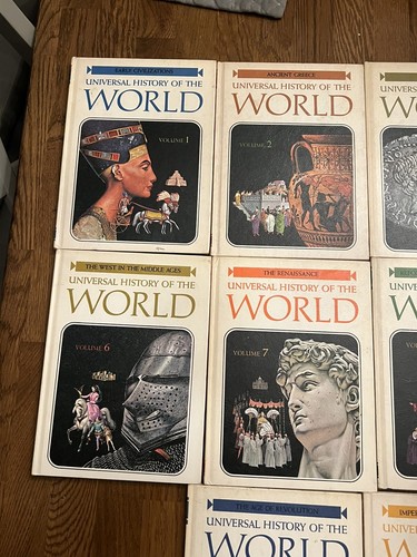 Lot 13 Bücher Universal Geschichte der Welt Set Homeschool Golden Press LESEN - Bild 3 von 9