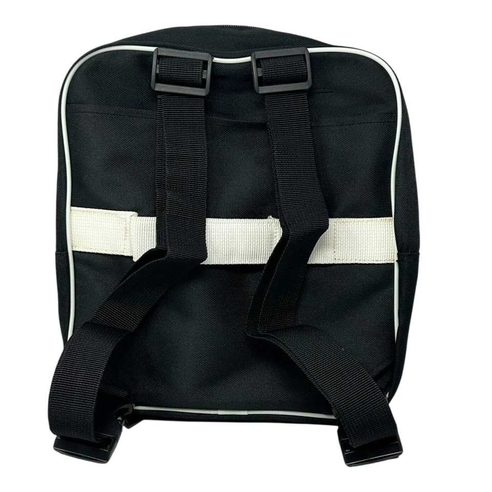Lacoste Parfums Black Backpack Duffle Bag Combo Collapsible Travel Bag - Image 3 of 4