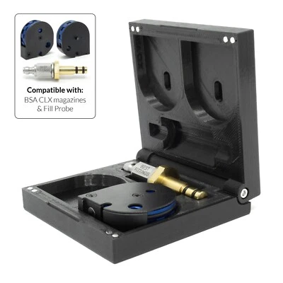 KUBE3D BSA CLX y Sonda de Relleno (MEJOR) Delgado Estuche de Cargador Imán Caja Cubierta Almacenamiento de Rifle