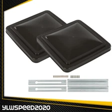 2PCS Smoke 14"x14" Replacement Roof Vent Lid Cover Camper RV Trailer Ventline