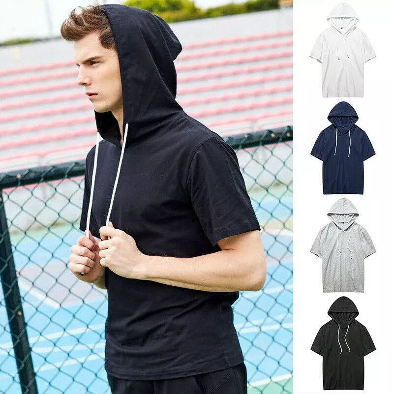 T shirt a capuche sport sale