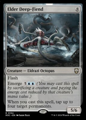 x1 Elder Deep-Fiend R MTG Commander: Modern Horizons 3 M/NM, English