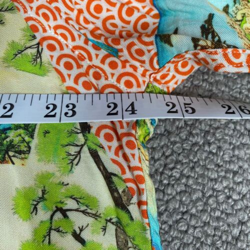 Gitman Bros Shirt Mens Large Multi Button Up USA Rayon Vintage Oriental Chinese - Picture 4 of 18