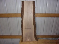 1 SMALL RUSTIC WALNUT SLAB BOARD KILN DRIED LUMBER LOT 1281V  1/2" THICK FLAT