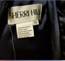 Sherri Hill , navy blue , large 