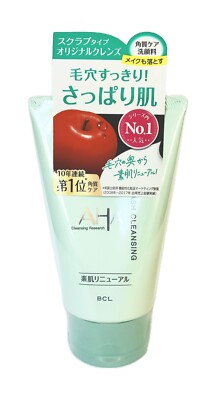 BCL Cleansing Research Cleansing Wash with AHA Facial Foam - Foaming Scrub Type