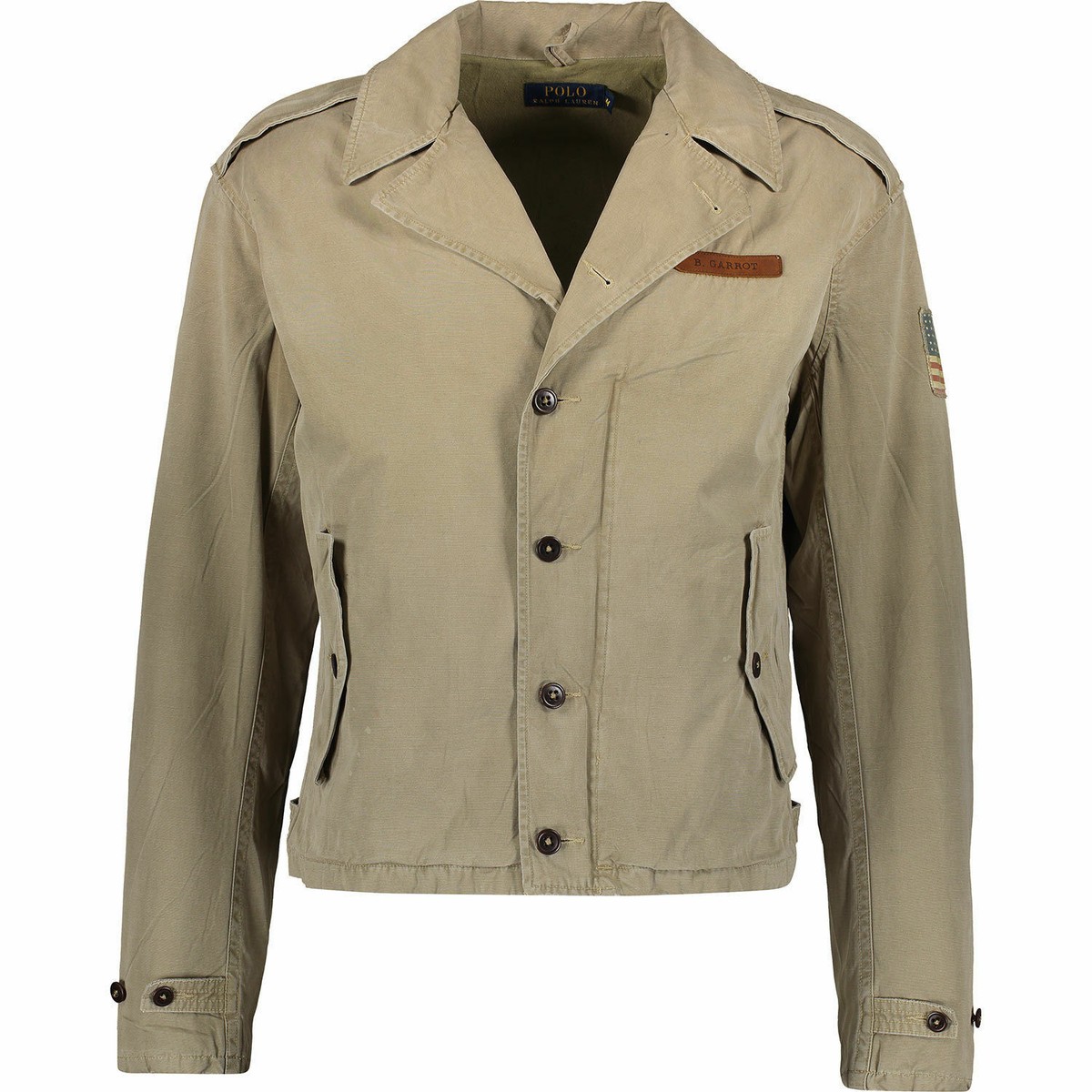 RALPH LAUREN Canvas M-41 Military Jacket, Size M RRP £445 | eBay