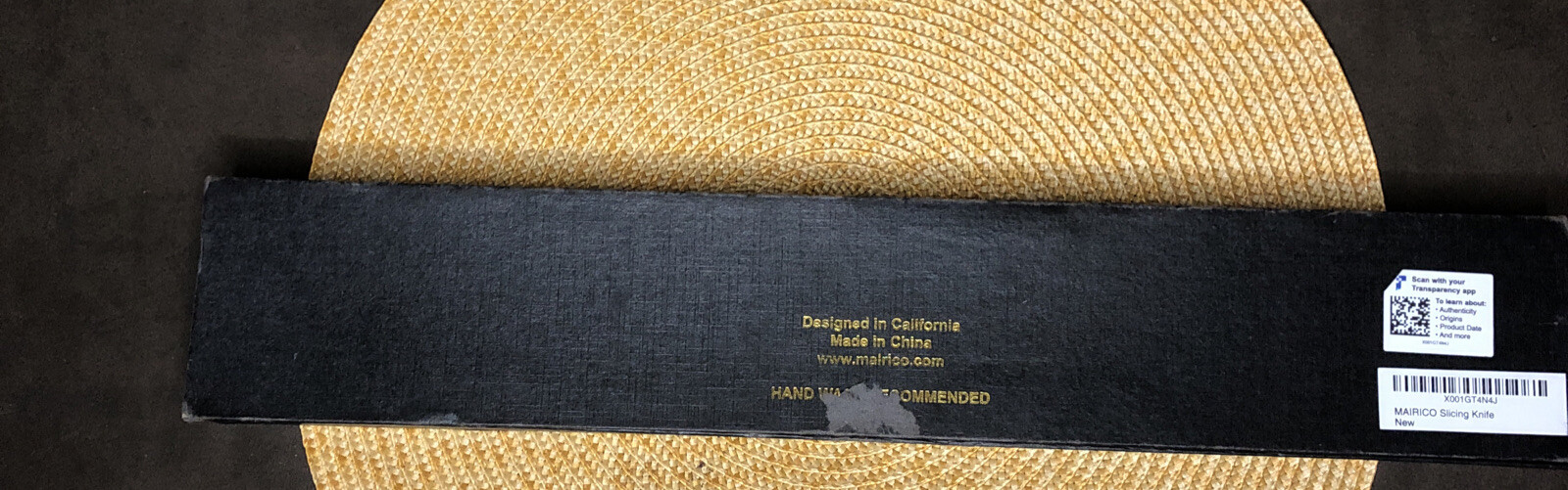 Mairico Slicing Knife 11" Blade Brisket Carving Meat Stainless Steel eBay